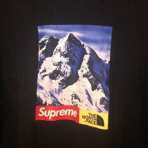 Mens XL The North Face/ Supreme collab shirt